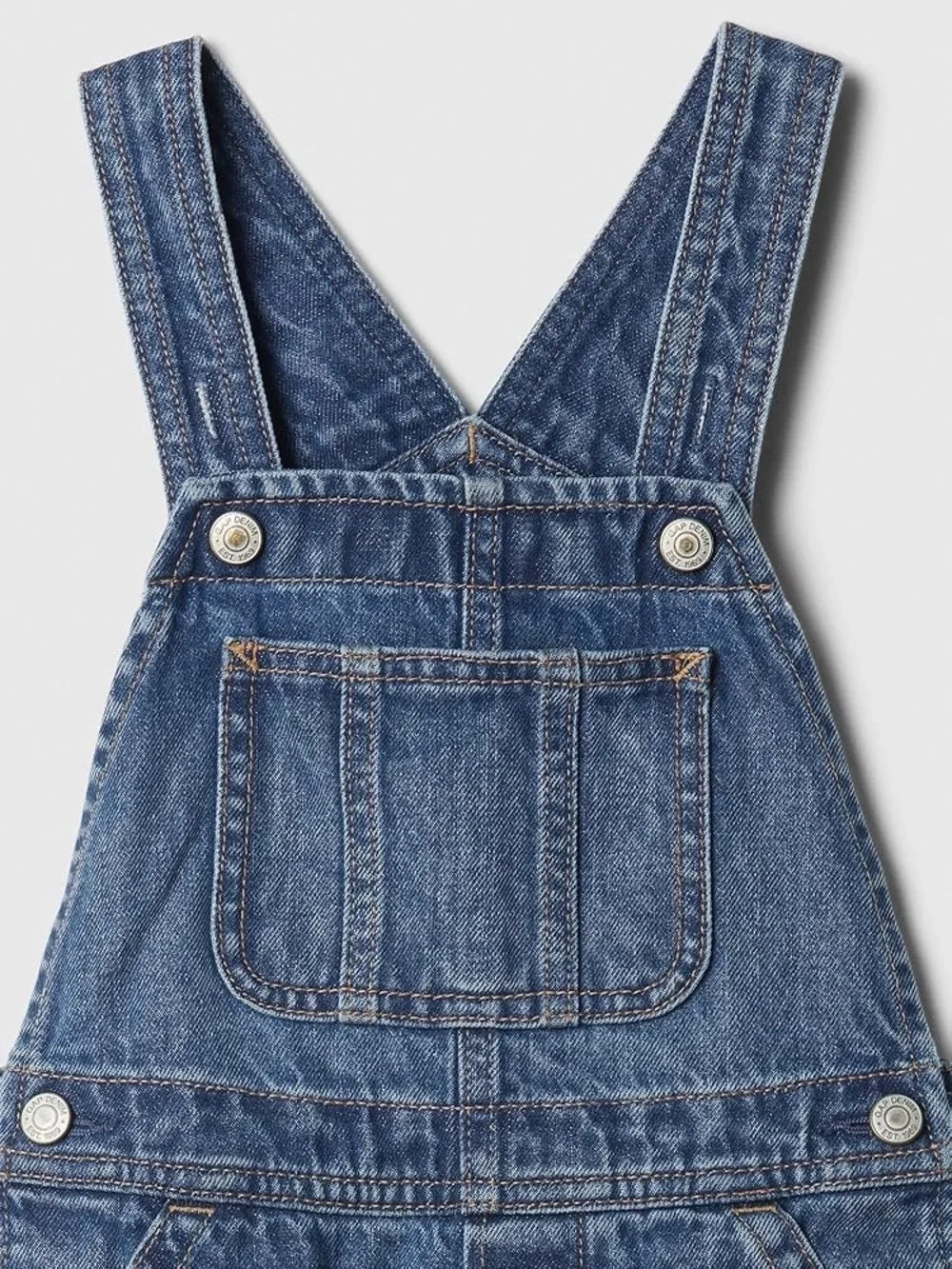 GAP Relaxed Denim Overalls | Size XS - Picture 4 of 11